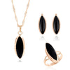 ZOSHI jewelry sets african bridal gold color necklace earrings Ring wedding crystal sieraden women fashion jewellery set