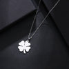 CACANA Stainless Steel Sets For Women Clover Shape Necklace Bracelets Earrings For Women Lover's Engagement Jewelry S79