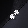 CACANA Stainless Steel Sets For Women Clover Shape Necklace Bracelets Earrings For Women Lover's Engagement Jewelry S79