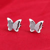 Jisensp Stainless Steel Jewelry Set Butterfly Necklace for Women Elegant Animal Necklace Earrings Sets Choker Necklaces bijoux